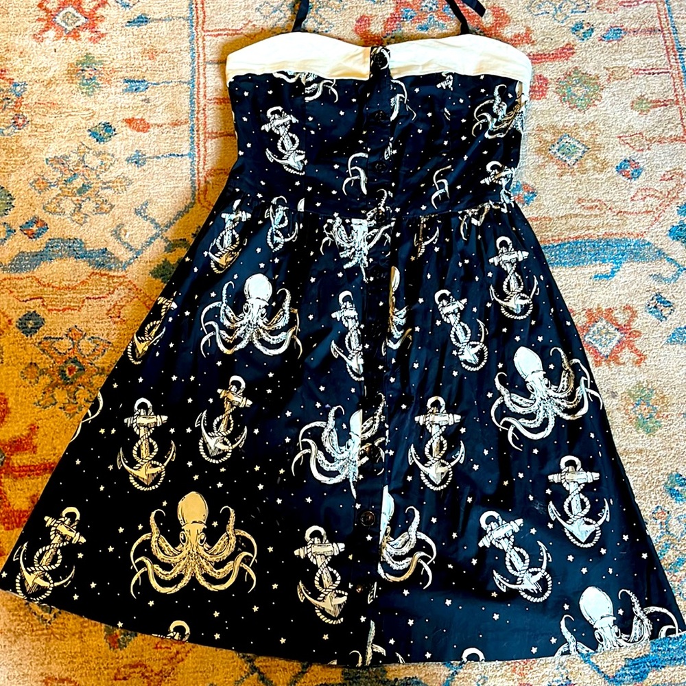 Cracken dress new by Sourpuss cotton swing dress from Blame Betty